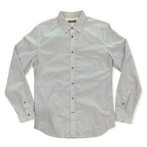 DIESEL Long Sleeve Button Down Casual Dress Shirt, Size L